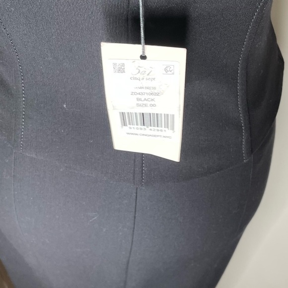 𝅺NWT Cinq A Sept “Demia” Bustier Midi Dress - Picture 12 of 13